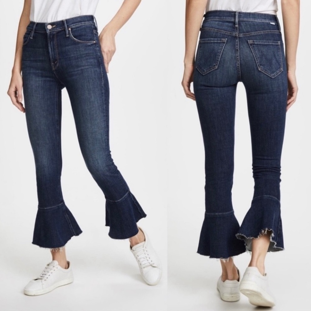 Mother Denim The Cha Cha Fray in Clean Sweep 27